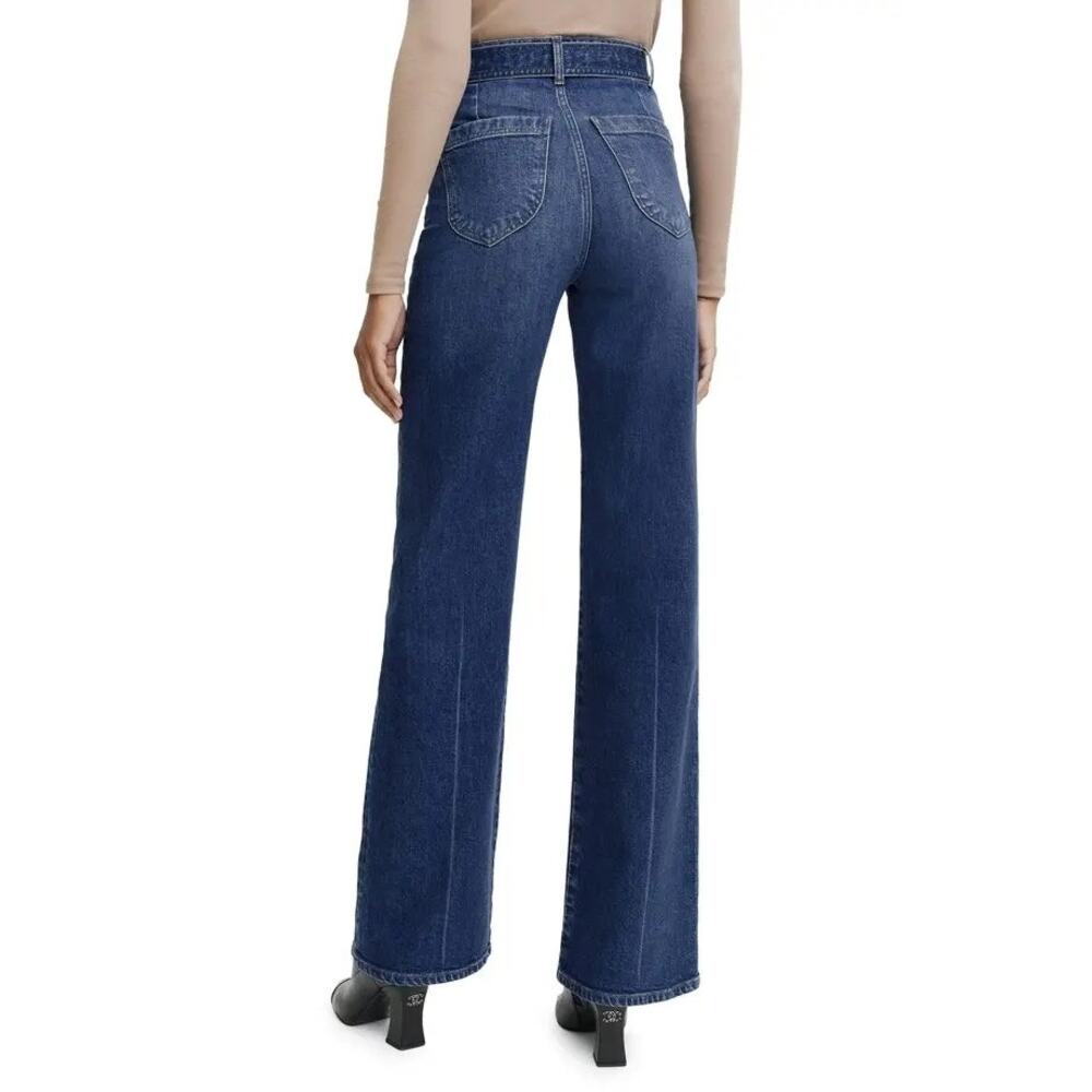 Reformation Amelia Wide Leg Jean Size 27 - Picture 2 of 6